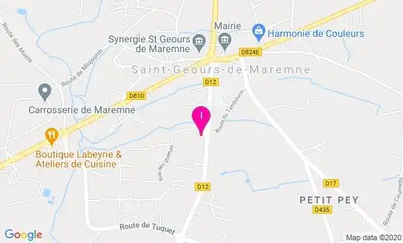 Localisation Helene Morice