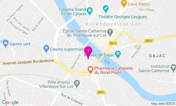 Localisation Christine Degos