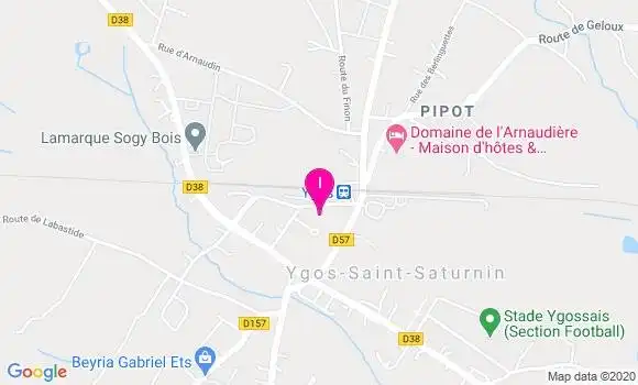 Localisation Isabelle Fournet