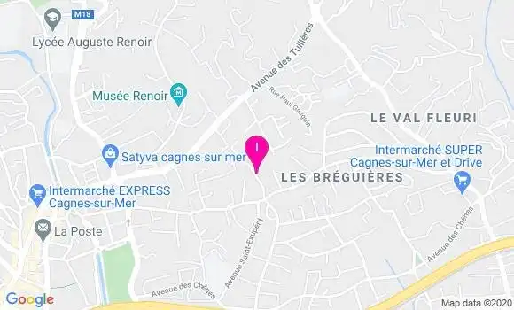 Localisation Franck Mennesson