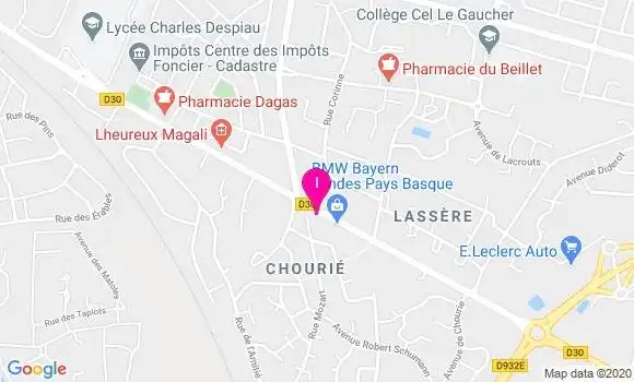 Localisation Cathy Monturon Boucry