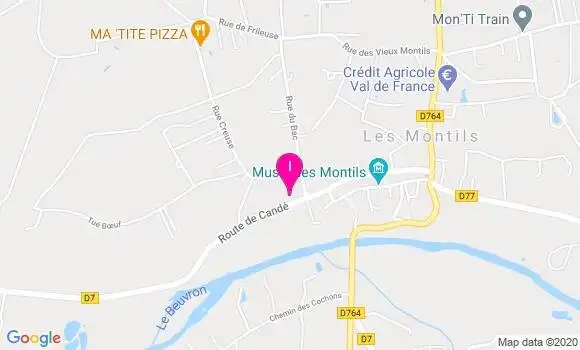Localisation Nadine Loyau