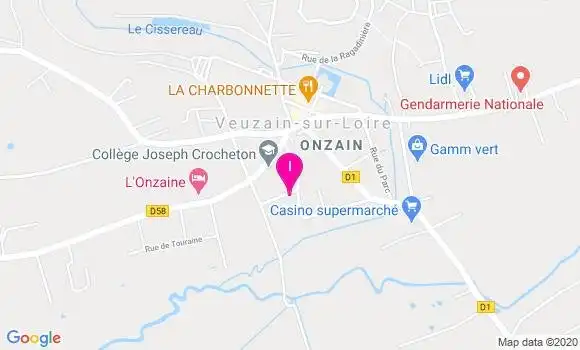 Localisation Julie Bousseton
