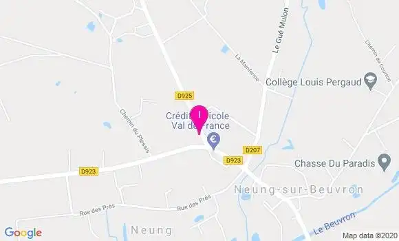 Localisation Cecile Lunet Crespeau