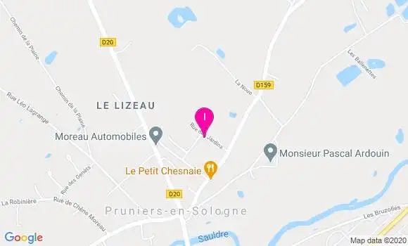 Localisation Jelica Malaise