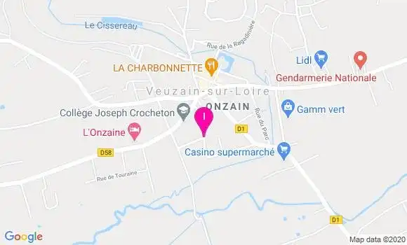 Localisation Carine Auvray