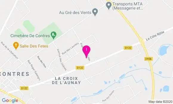 Localisation Nathalie Mandard