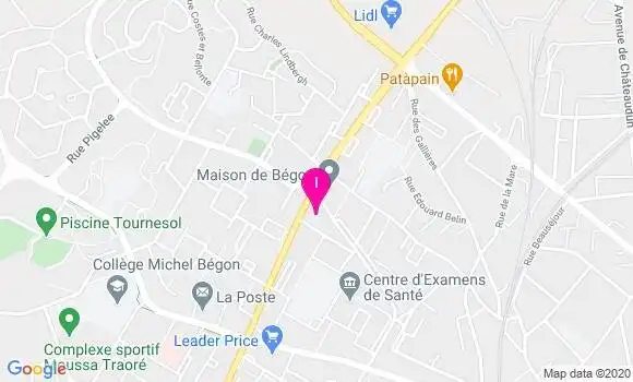 Localisation Sibylle Levaillant