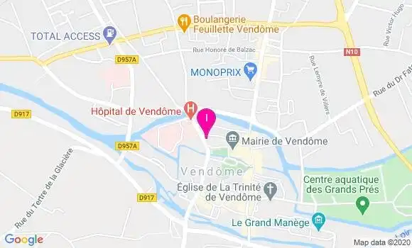 Localisation Gladys Flachet