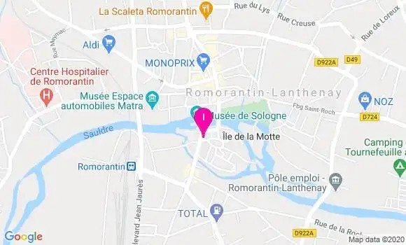 Localisation Stephanie Hameau