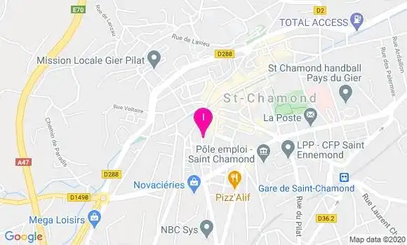Localisation Catherine Poyet Bernaud