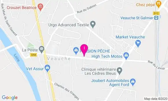 Localisation Carole Lebouchard
