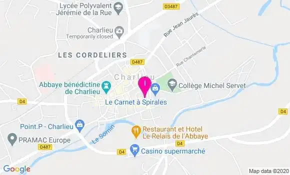 Localisation Cecile Combaz
