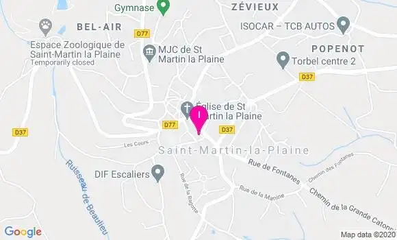Localisation Virginie Desbenoit