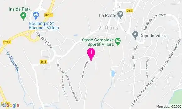 Localisation Dalila Benabdeslam