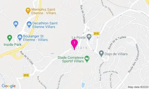 Localisation David Lassabliere