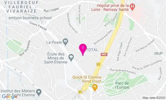 Localisation Laurence Baste