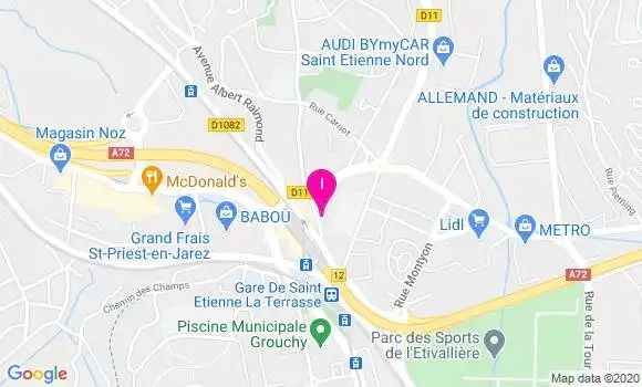 Localisation Caroline Brondelle