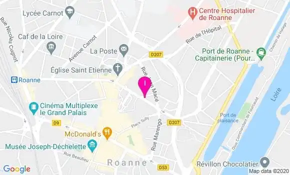 Localisation Liliane Ducros