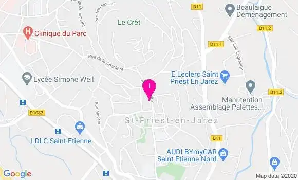 Localisation Fanny Riocreux