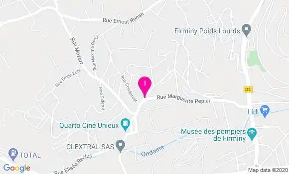 Localisation Magaly Monchalin
