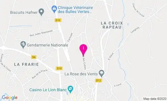 Localisation Didier Courault