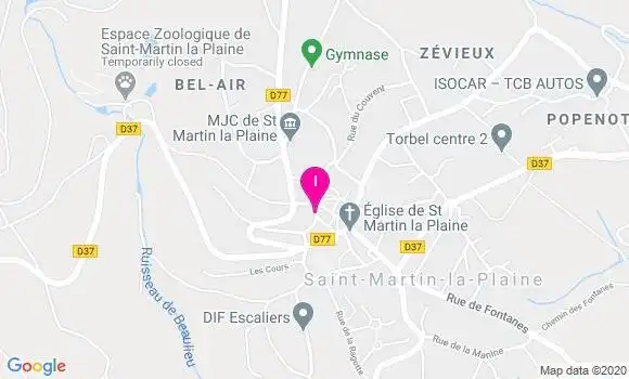 Localisation Murielle Chataignon