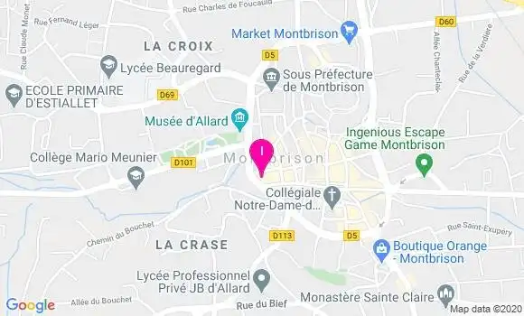 Localisation Laetitia Cursoux