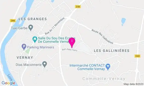 Localisation Severine Cote