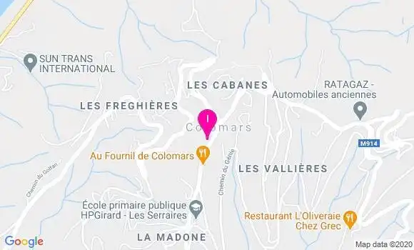 Localisation Sabine Marot