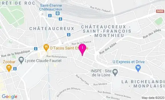 Localisation Jean Charles Gonin