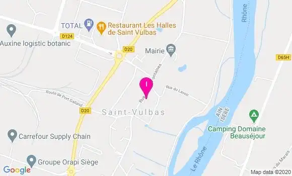 Localisation Sandrine Chambefort