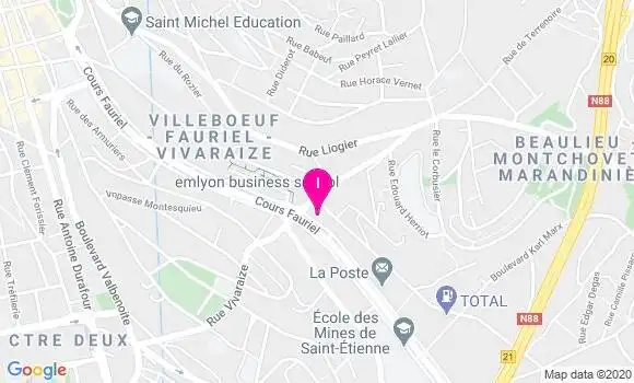Localisation Sophie Santin