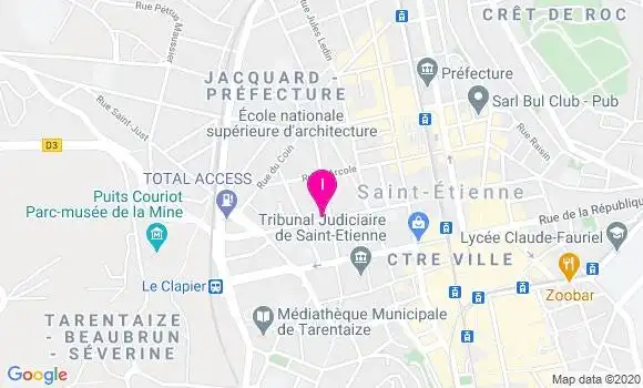 Localisation Carole Jeannin