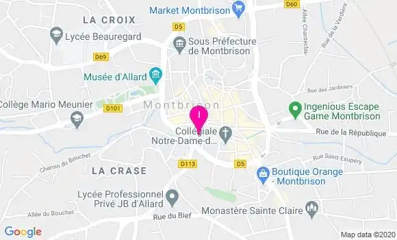 Localisation Amandine Mattei