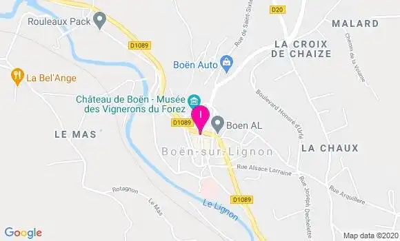 Localisation Christophe Tissier