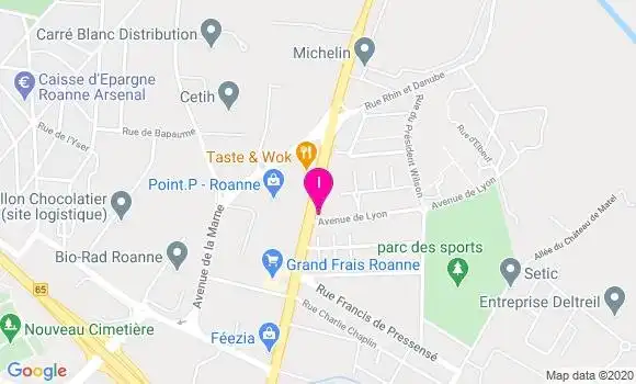Localisation Jean Francois Vial
