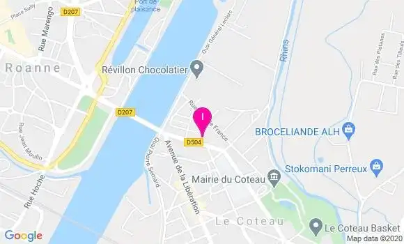 Localisation Corinne Teissier