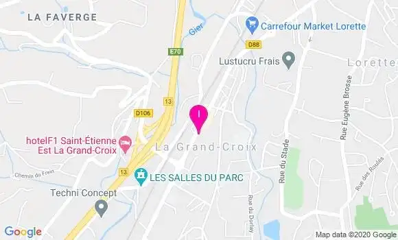 Localisation Francois Pompel