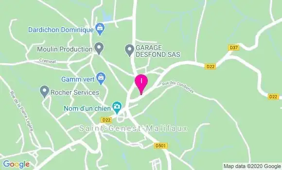 Localisation Catherine Ravon