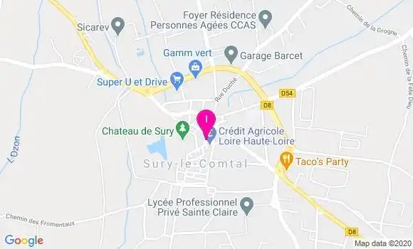 Localisation Nathalie Vernay