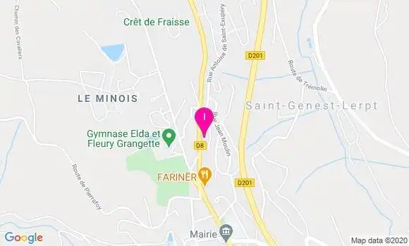 Localisation Sandrine Seux