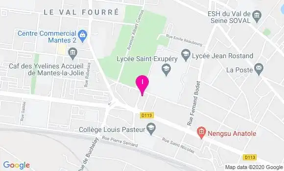 Localisation Martine Mendy