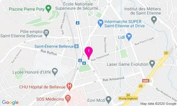 Localisation Marie Angelique Pepin