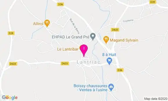 Localisation Isabelle Maingue