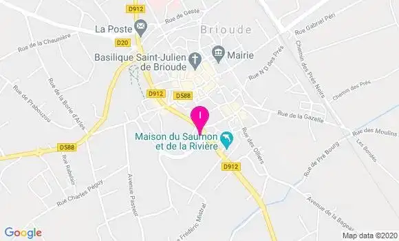 Localisation Magalie Gilles