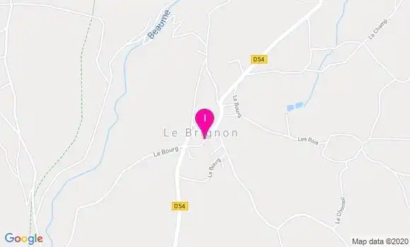 Localisation Nathalie Mahe