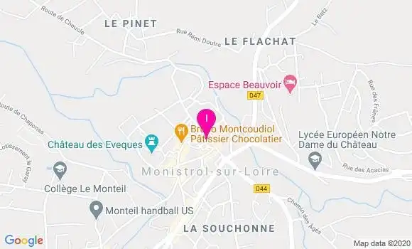 Localisation Sandrine Dessagne