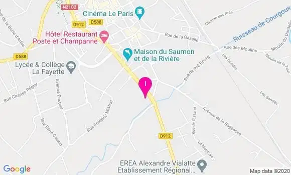 Localisation Virginie Barge