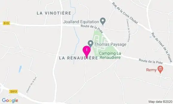 Localisation Emilie Maumenee